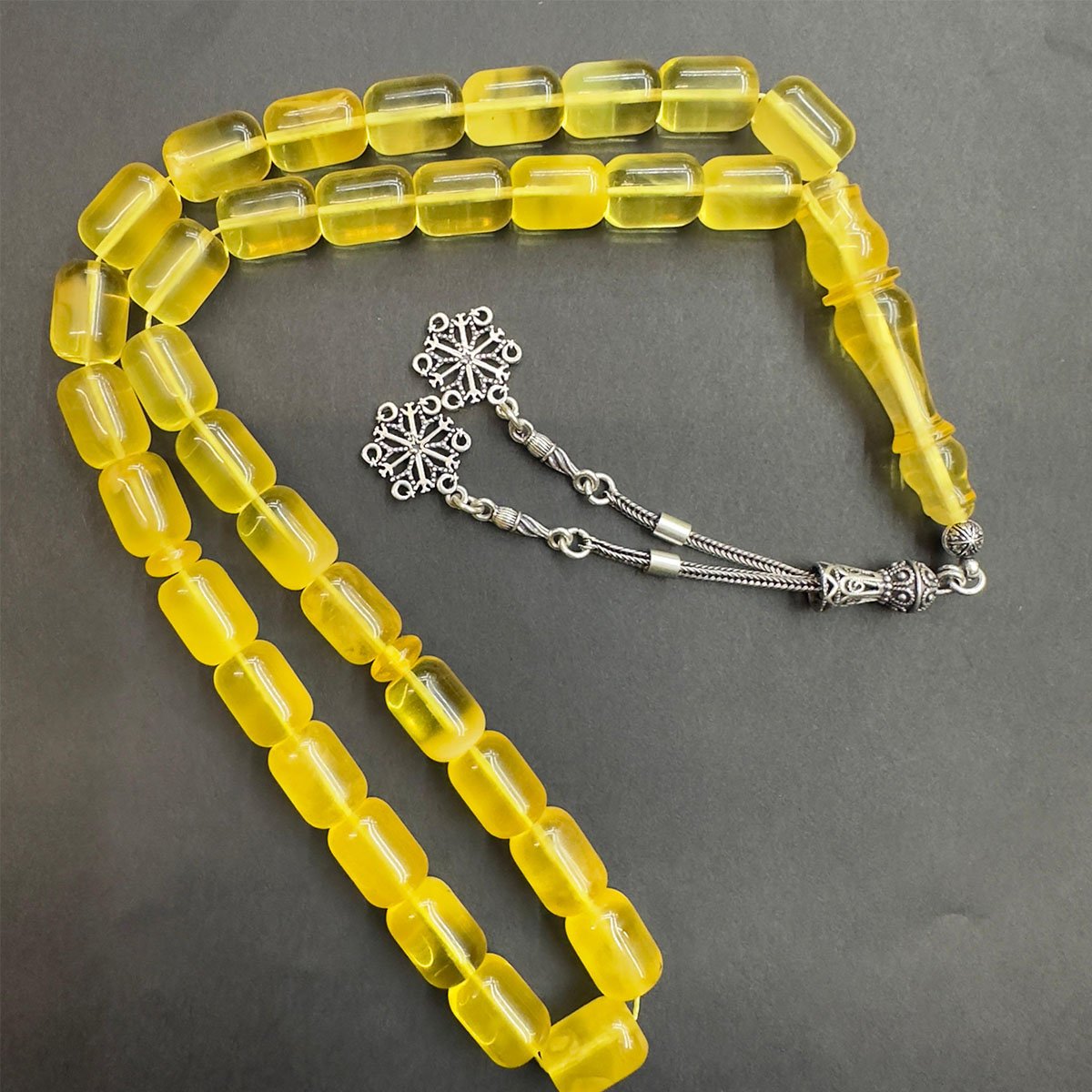 Kaliningrad Damla Kehribar Kapsül Tespih 9*12,5 (mm)-1