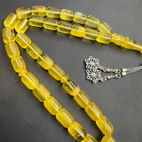 Kaliningrad Damla Kehribar Kapsül Tespih 9*12,5 (mm)-1