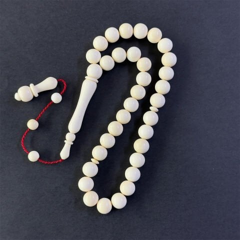 Fil Dişi Tespih Küre Kesim 10 (mm)