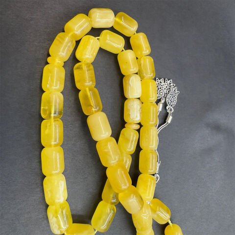 Kaliningrad Damla Kehribar Kapsül Tespih 10*13 (mm)-1