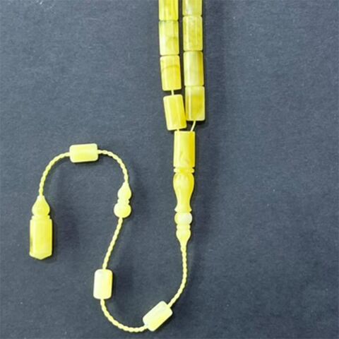 Yerli Atölye İşçiliği Kaliningrad Damla Kehribar Tespih 5,5*10 (mm)