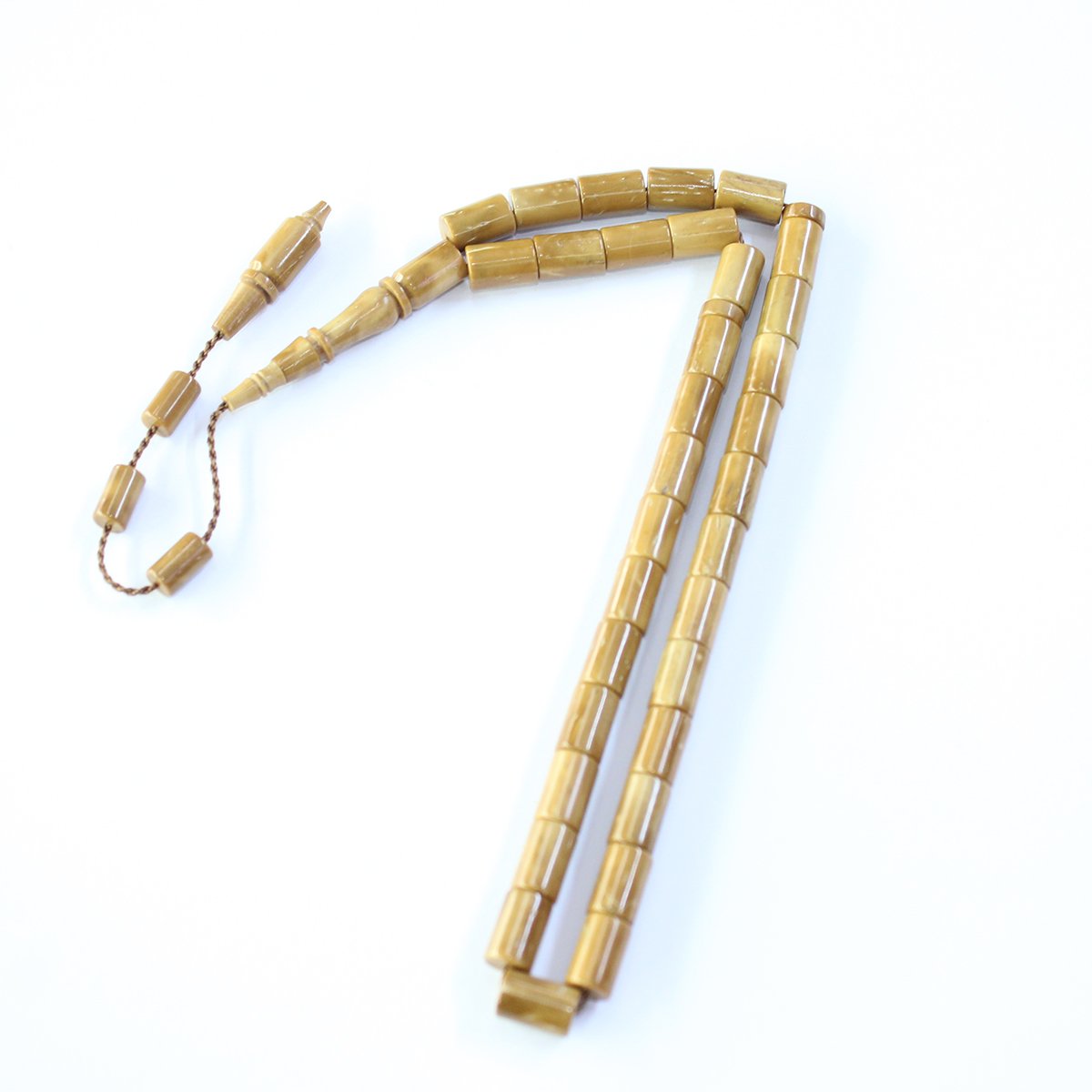 Yerli Atölye İşçiliği Kesme Kuka Tespih 7*11 (mm)