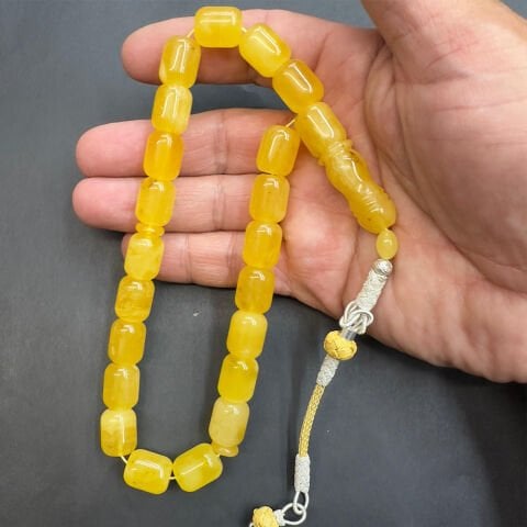 Maskot Kaliningrad Damla Kehribar Tespih 11*13,5 (mm)