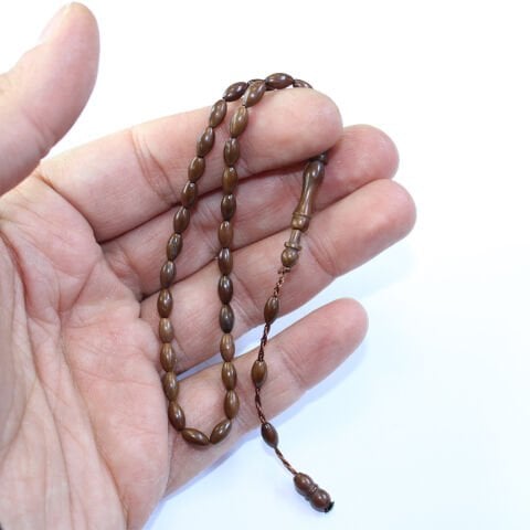 Minik Boy Kınalı Kuka Tespih 3,5*7 (mm)