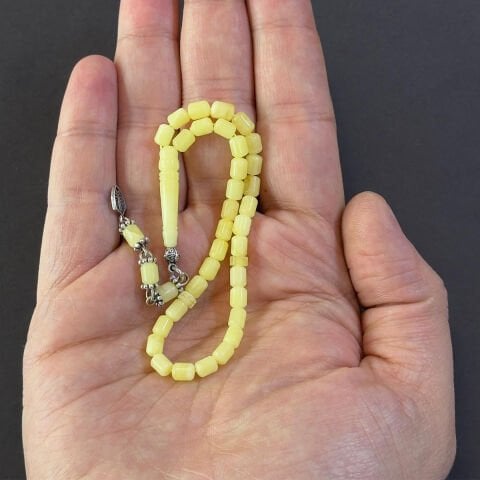 Minik Boy Kaliningrad Damla Kehribar Tespih 4*5 (mm)