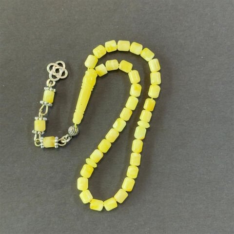 Minik Boy Kaliningrad Damla Kehribar Tespih 4*5 (mm)-1