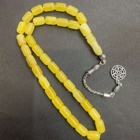 Kaliningrad Damla Kehribar Kapsül Tespih 7*10 (mm)