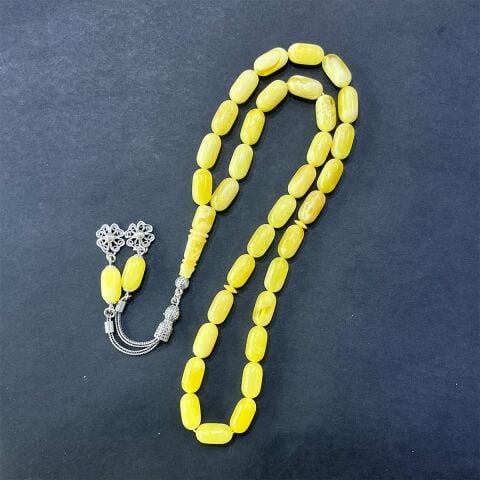 Kaliningrad Damla Kehribar Kapsül Tespih 7*13,5 (mm)