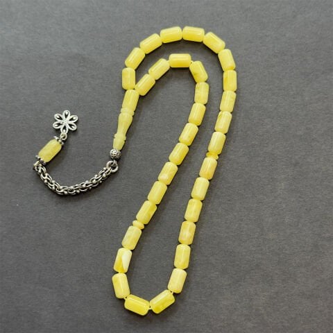 Kaliningrad Damla Kehribar Tespih 5*8,5 (mm)-1