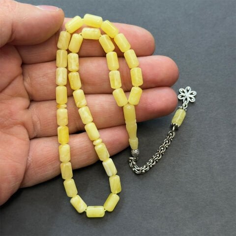 Kaliningrad Damla Kehribar Tespih 5*8,5 (mm)-1