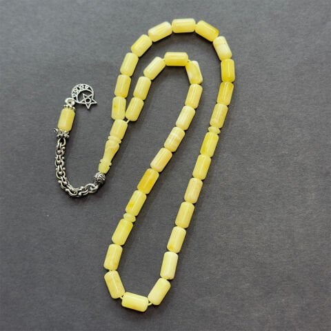 Kaliningrad Damla Kehribar Tespih 5*9,5 (mm)-1