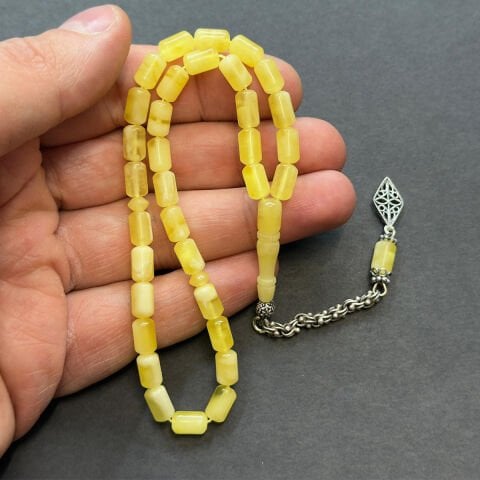 Kaliningrad Damla Kehribar Tespih 5*8,5 (mm)-2