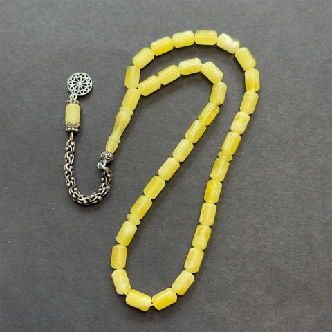 Kaliningrad Damla Kehribar Tespih 5*8 (mm)-1