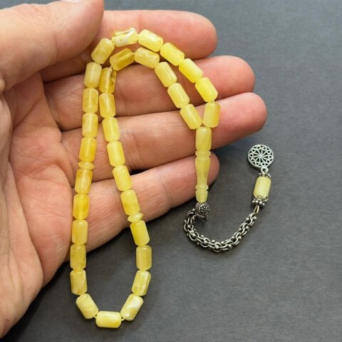 Kaliningrad Damla Kehribar Tespih 5*8 (mm)-1