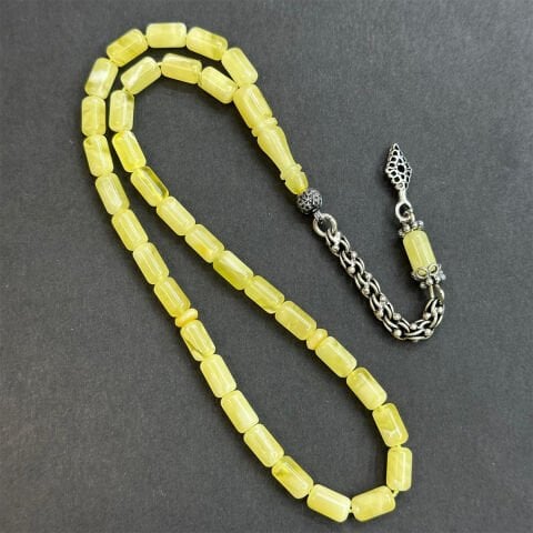 Kaliningrad Damla Kehribar Tespih 4*7 (mm)-1