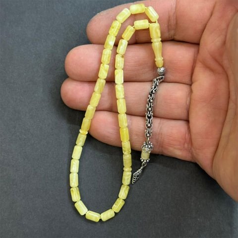 Kaliningrad Damla Kehribar Tespih 4*7 (mm)-1