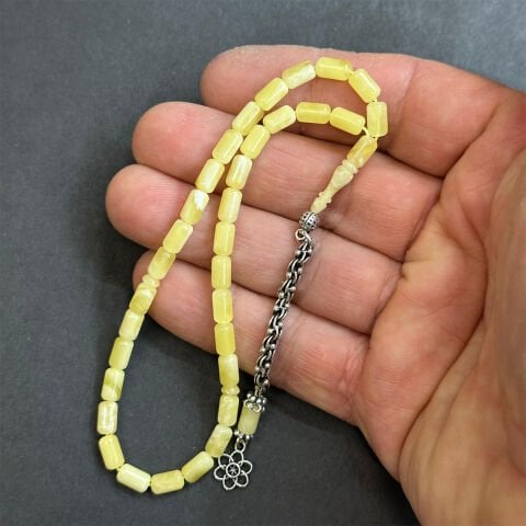 Kaliningrad Damla Kehribar Tespih 4*7 (mm)-2