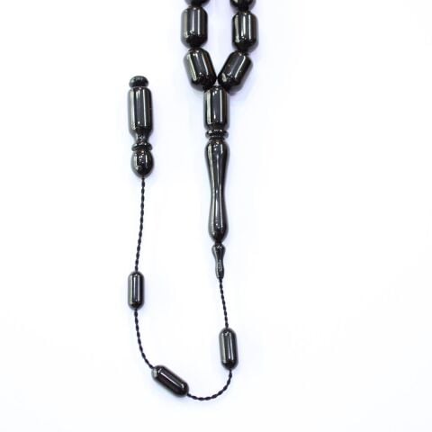 Usta İşçilikli Oltu Taşı Tespih 9*14,5 (mm)