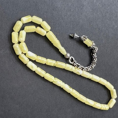 Kaliningrad Damla Kehribar Tespih 4*7,5 (mm)-5