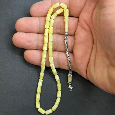 Kaliningrad Damla Kehribar Tespih 4*7,5 (mm)-6