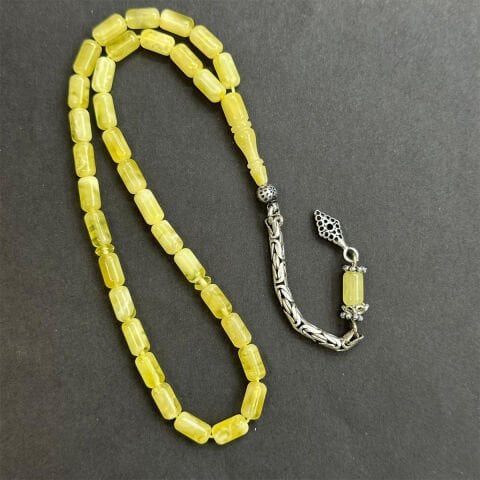 Kaliningrad Damla Kehribar Tespih 4*7 (mm)-3