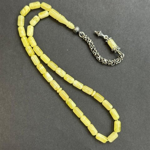 Kaliningrad Damla Kehribar Tespih 4*7 (mm)-4