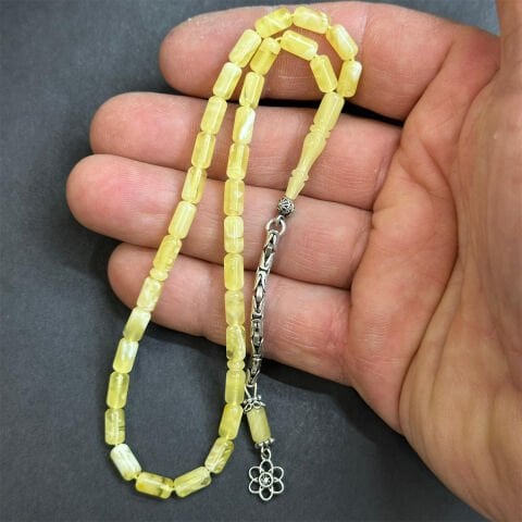 Kaliningrad Damla Kehribar Tespih 4*8 (mm)-2