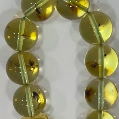 Fosilli Kaliningrad Damla Kehribar Tespih 10 (mm)