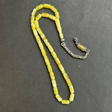 Kaliningrad Damla Kehribar Tespih 4*8 (mm)-3