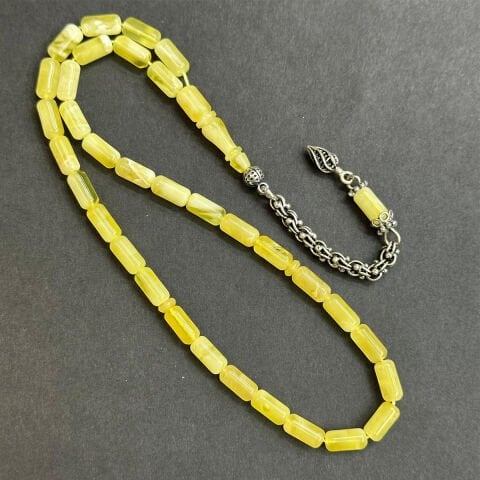 Kaliningrad Damla Kehribar Tespih 4*8 (mm)-4