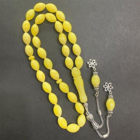 Kaliningrad Damla Kehribar Beyzi Tespih 8*13 (mm)