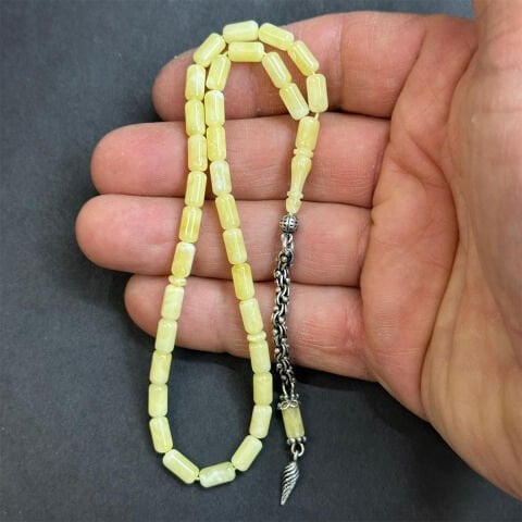 Kaliningrad Damla Kehribar Tespih 4*8 (mm)-5