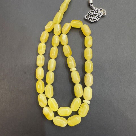 Kaliningrad Damla Kehribar Kapsül Tespih 5,5*9 (mm)-6