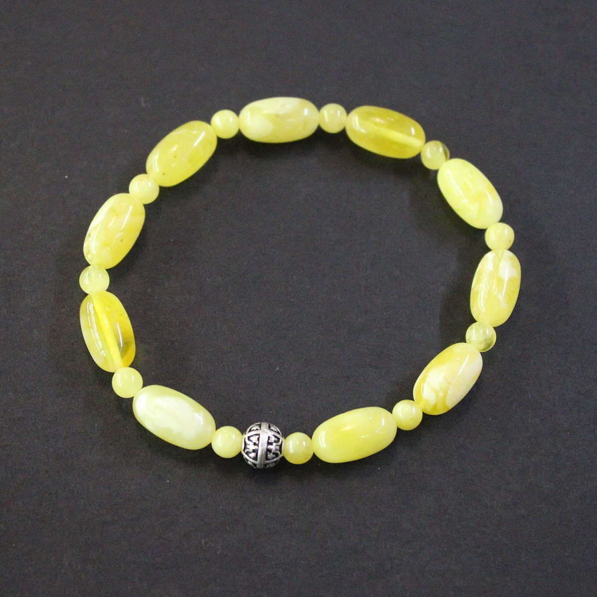 Kaliningrad Damla Kehribar Bileklik Kapsül Küre 7,5 (gr)