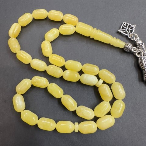 Kaliningrad Damla Kehribar Kapsül Tespih 5,5*9 (mm)-7