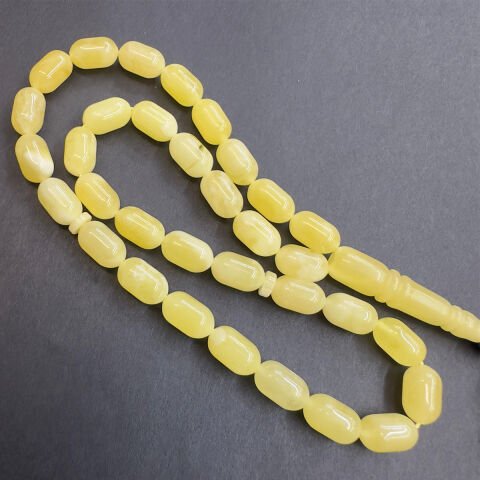 Kaliningrad Damla Kehribar Kapsül Tespih 5,5*9 (mm)-8