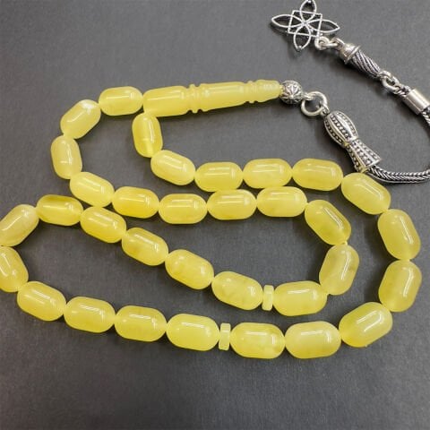 Kaliningrad Damla Kehribar Kapsül Tespih 5,5*9 (mm)-11