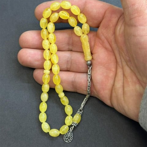 Kaliningrad Damla Kehribar Tespih 6,5*8,5 (mm)