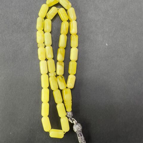 Kaliningrad Damla Kehribar Kapsül Tespih 5*10 (mm)