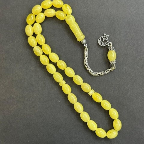 Kaliningrad Damla Kehribar Tespih 6,5*8,5 (mm)-1