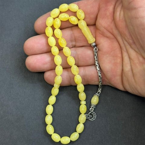 Kaliningrad Damla Kehribar Tespih 6,5*8,5 (mm)-1