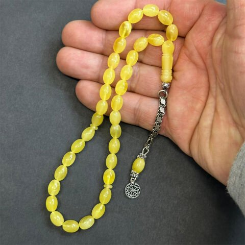 Kaliningrad Damla Kehribar Tespih 6,5*9 (mm)