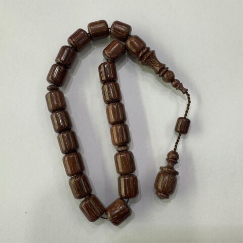 Yerli Atölye İşçiliği Maskot Azobe Tespih 10,5*12 (mm)