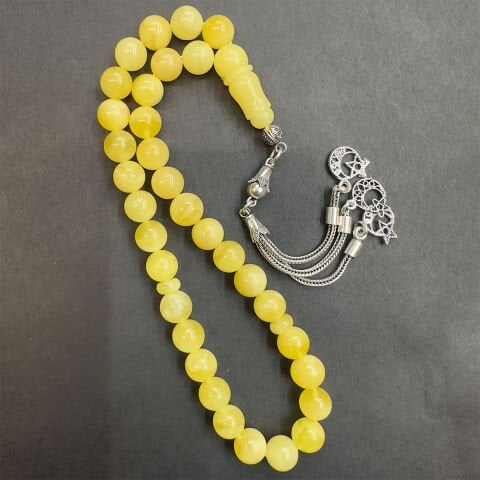 Kaliningrad Küre Damla Kehribar Tespih 8 (mm)-2