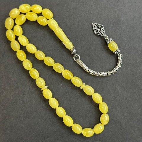 Kaliningrad Damla Kehribar Tespih 6*8 (mm)