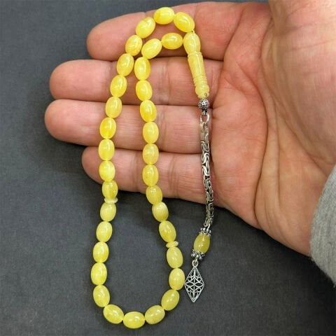 Kaliningrad Damla Kehribar Tespih 6*8 (mm)