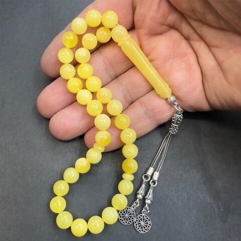 Kaliningrad Küre Damla Kehribar Tespih 8,3 (mm)