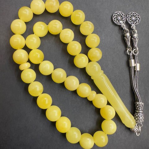 Kaliningrad Küre Damla Kehribar Tespih 8,3 (mm)