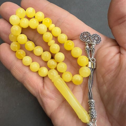 Kaliningrad Küre Damla Kehribar Tespih 8,3 (mm)