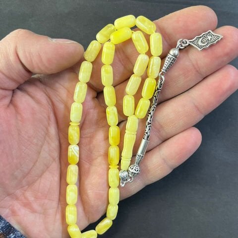 2. El Kaliningrad Damla Kehribar Kapsül Tespih 5,5*10,5 (mm)